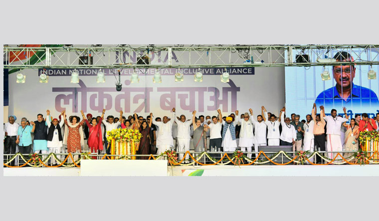 'Release Kejriwal, Hemant Soren immediately; stop attempts to weaken Oppn', demands Priyanka Gandhi at INDIA rally - Vimarsana News